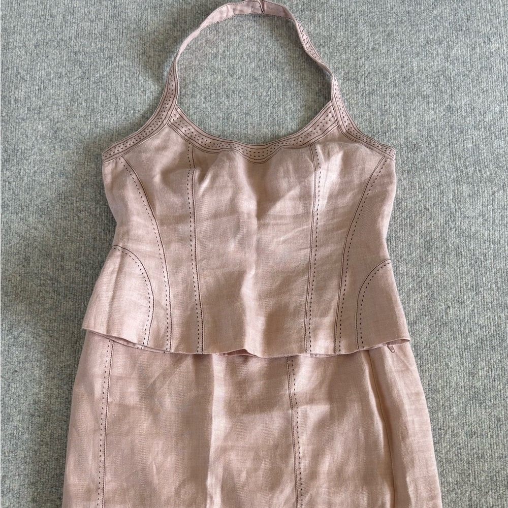 Next Tan Pencil Skirt Set Knee-Length for Cocktail - Picture 9 of 10